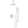 [1660507.002] Square Minimalist 2.5 GPM Single-Function Wand Hand Shower - Polished Chrome