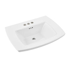 [0445004R.020] Edgemere Console Vanity Sink Top 4-in. Centers - White