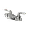 [8123F] Glen Rock Commercial Grade 4-Inch Centerset 2-Handle Bathroom Faucet 1.2 GPM - Polished Chrome