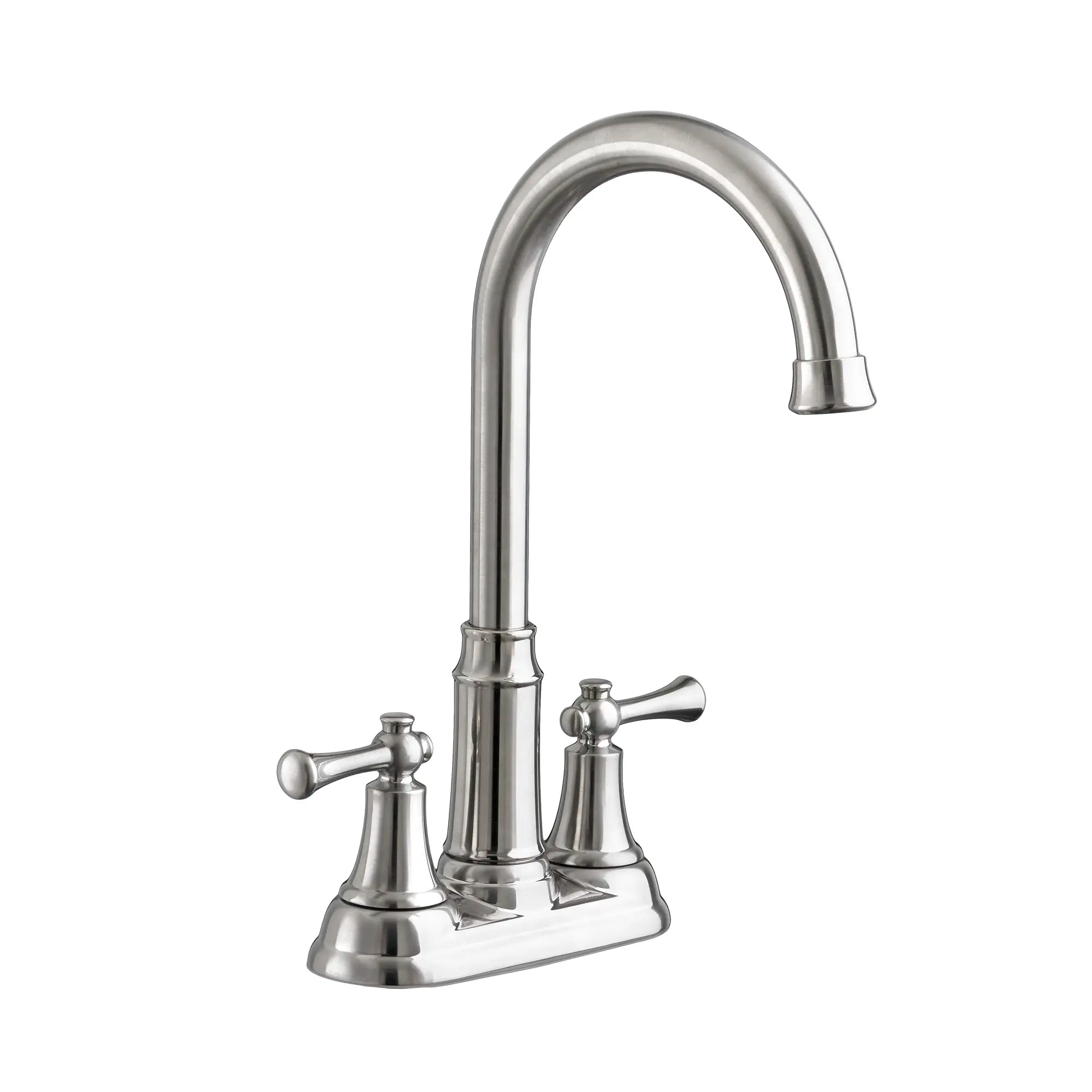 Portsmouth 2-Handle High-Arc Bar Sink Faucet // STAINLESS STEEL // 173702_4285420075_0_CDNwebp.webp