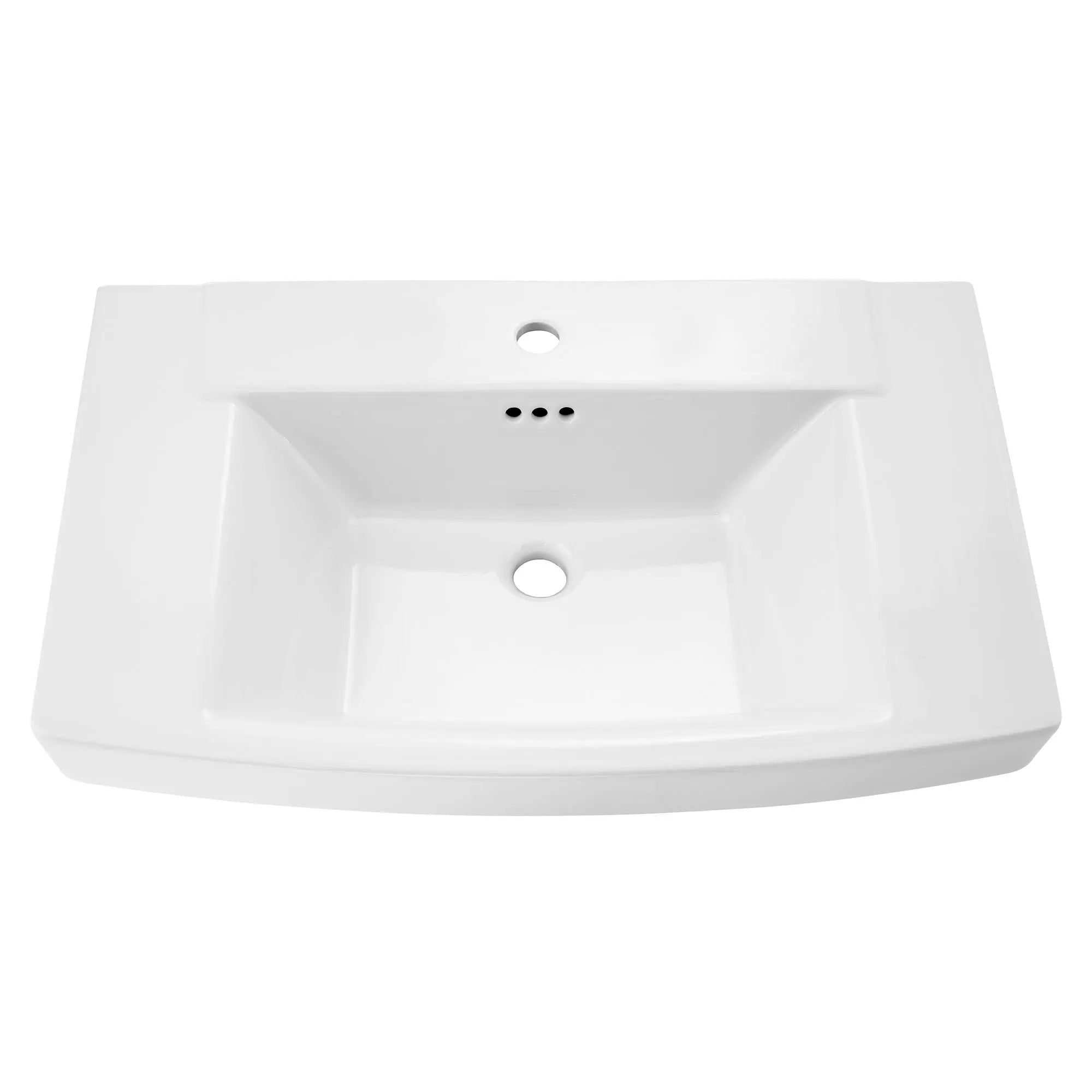 Townsend® Center Hole Only Pedestal Sink Top // SINGLE HOLE / WHITE // 173717_0328001020_0_CDNwebp.webp