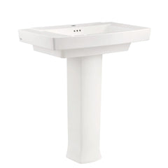 [0328100.020] Townsend® Center Hole Only Pedestal Sink Top and Leg Combination - White