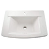 [0329001.020] Townsend® 24 x 18-Inch Above Counter Sink With Center Hole Only - White
