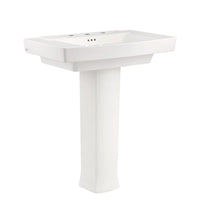 [0328800.020] Townsend® 8-Inch Widespread Pedestal Sink Top and Leg Combination - White