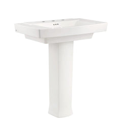 [0328800.020] Townsend® 8-Inch Widespread Pedestal Sink Top and Leg Combination - White
