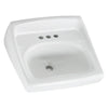 [0355041.020] Lucerne Wall-hung Bathroom Sink 4-in. Centers - White