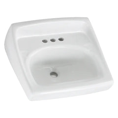[0355041.020] Lucerne Wall-hung Bathroom Sink 4-in. Centers - White