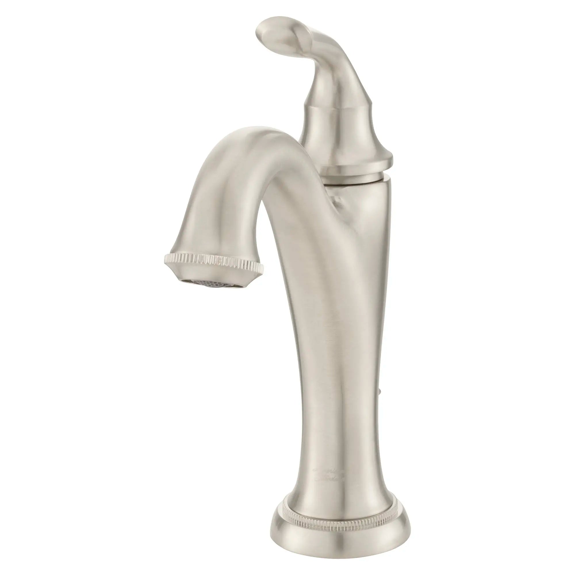 Patience® Single Hole Single-Handle Bathroom Faucet 1.2 gpm/4.5 L/min With Lever Handle // BRUSHED NICKEL // 174020_7106101295_0_CDNwebp.webp