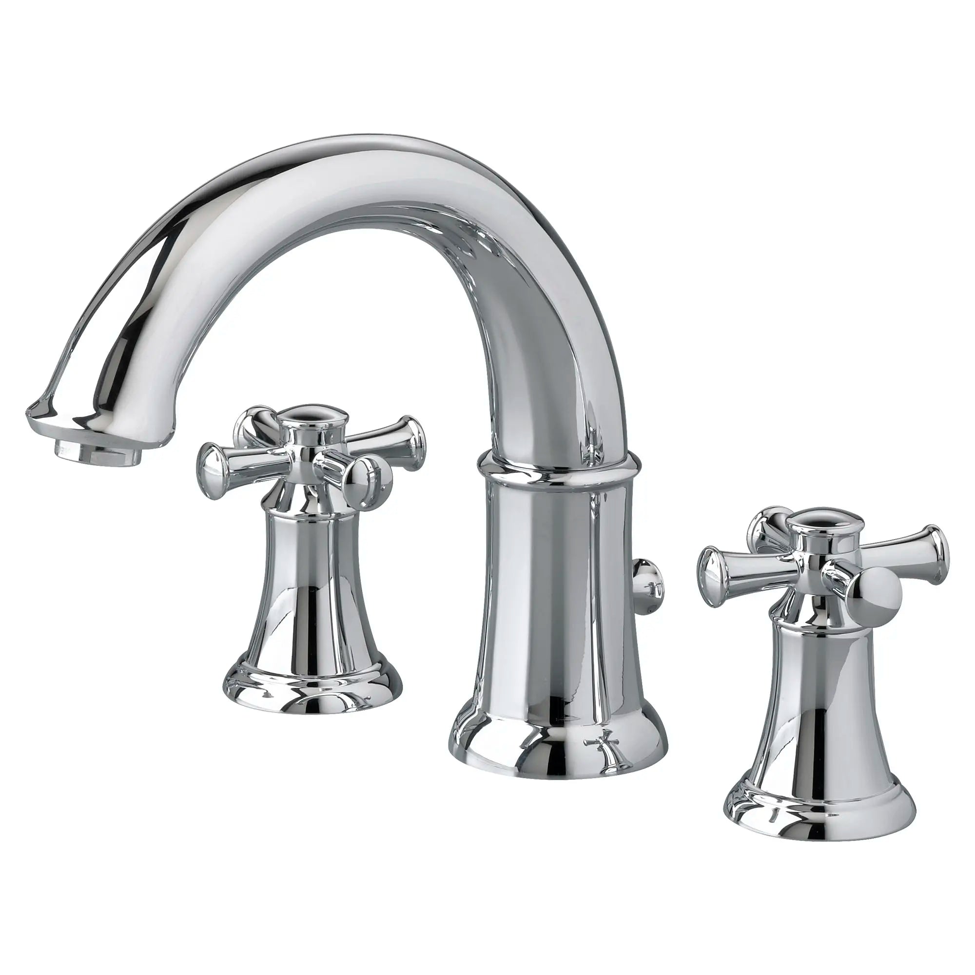 Portsmouth Bathtub Faucet for Flash Rough-in Valve with Lever Handles // POLISHED CHROME // 174029_7420920002_1_0_CDNwebp.webp
