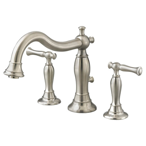 Quentin Bathtub Faucet for Flash Rough-in Valve with Lever Handles