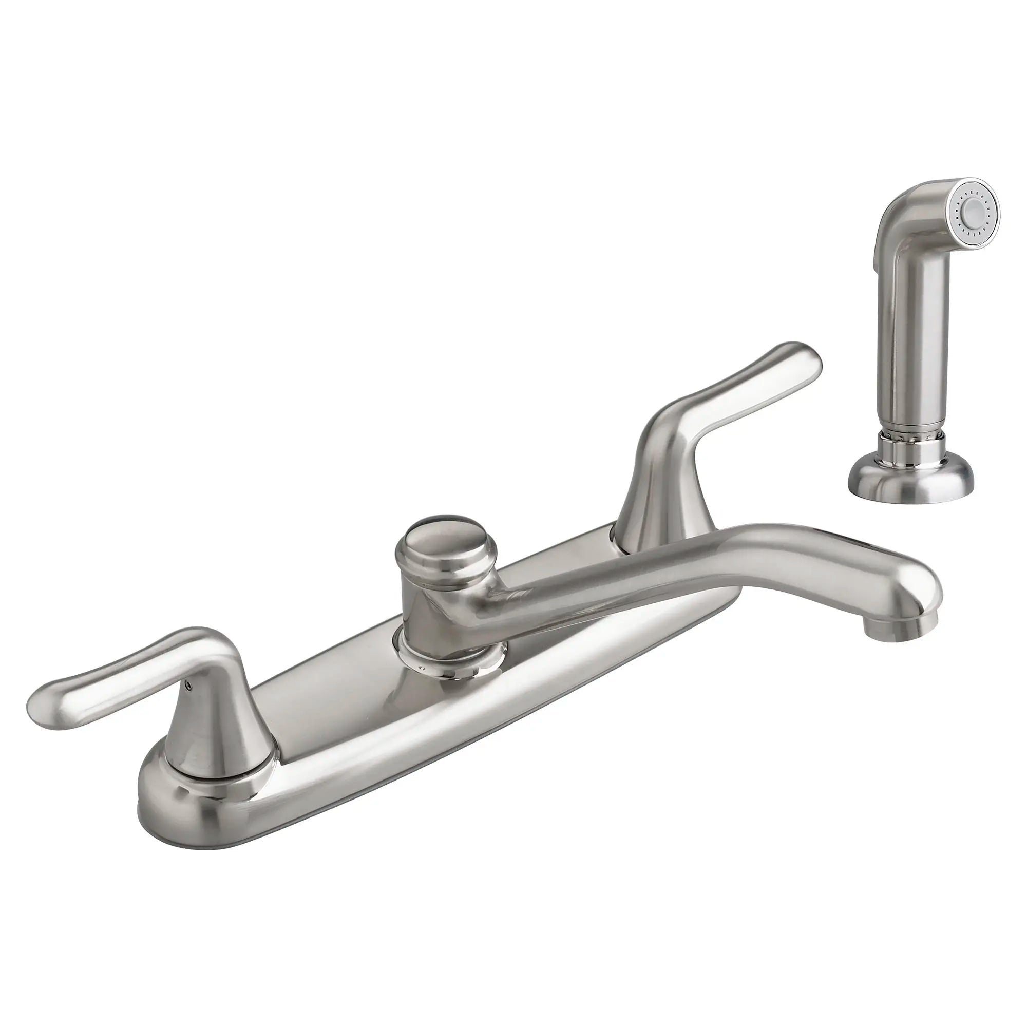 Colony® Soft 2-Handle Kitchen Faucet 2.2 gpm/8.3 L/min With Side Spray // STAINLESS STEEL // 174041_4275501075_4275501F15075_0_CDNwebp.webp