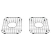 [8433000.075] Delancey 30 x 19-Inch Double Bowl Kitchen Sink Grid – Pack of 2 - Stainless Steel