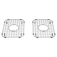 [8433000.075] Delancey 30 x 19-Inch Double Bowl Kitchen Sink Grid – Pack of 2 - Stainless Steel