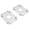 [8433000.075] Delancey 30 x 19-Inch Double Bowl Kitchen Sink Grid – Pack of 2 - Stainless Steel