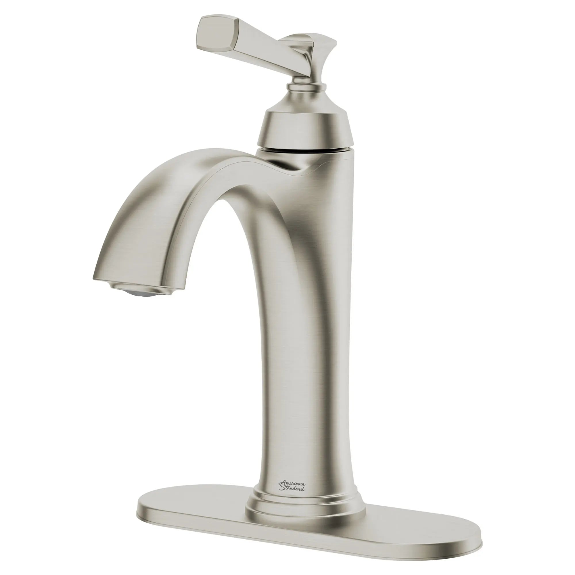 Glenmere Single Hole Single-Handle Bathroom Faucet 1.2 gpm/4.5 L/min With Lever Handle // BRUSHED NICKEL // 174087_7617107295_3_0_CDNwebp.webp