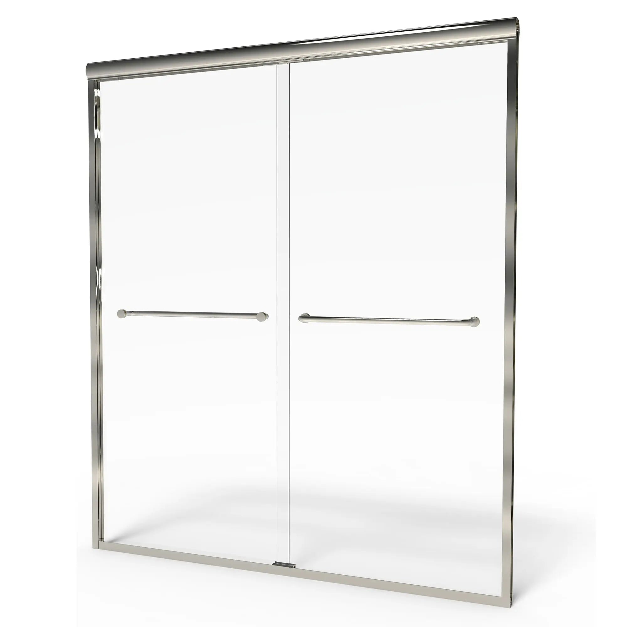 Euro 65-1/2-Inch Height Semi-Frameless Sliding Shower Door // BRUSHED NICKEL // 174103_AM00335400006__1__0_CDNwebp.webp