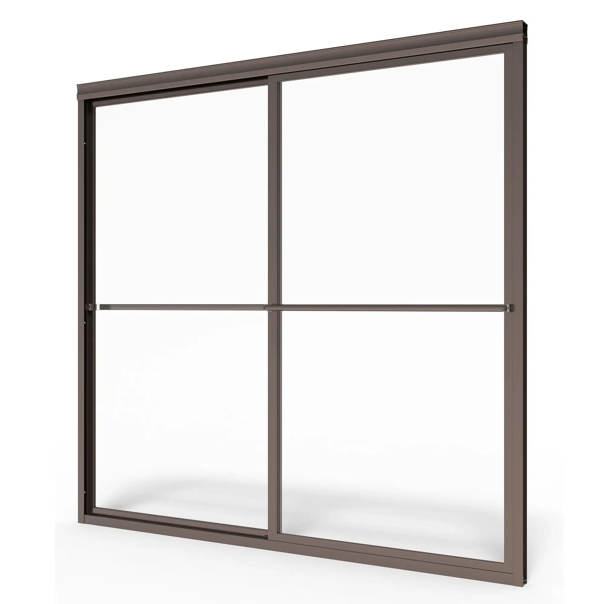 Prestige 60 x 58-1/2-Inch Height Framed Sliding Tub Door with Clear Glass // OIL RUBBED BRONZE // 174106_AM00750400224__1__0_CDNwebp.webp
