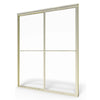 [AM00729400.006] Prestige 68-Inch High Framed Sliding Shower Door - Brushed Nickel
