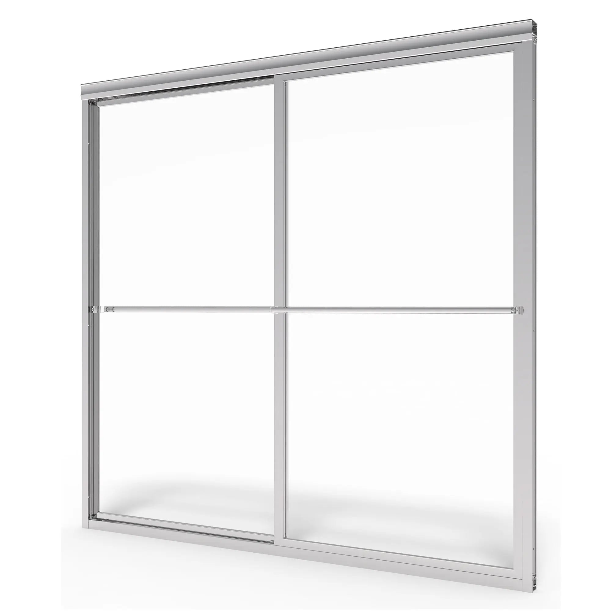 Prestige 68" Height Framed Sliding Shower Door // SILVER SHINE // 174116_AM00750400213__1__0_CDNwebp.webp