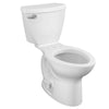 [270CB001.020] Cadet 3 1.6 GPF/6.0 LPF Left Trip lever 15-in. Elongated-Front 10-in. Rough-In Toilet - White