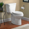 [221CB004.020] Colony® Two-Piece 1.6 gpf/6.0 Lpf Standard Height Elongated 10-Inch Rough Toilet Less Seat - White