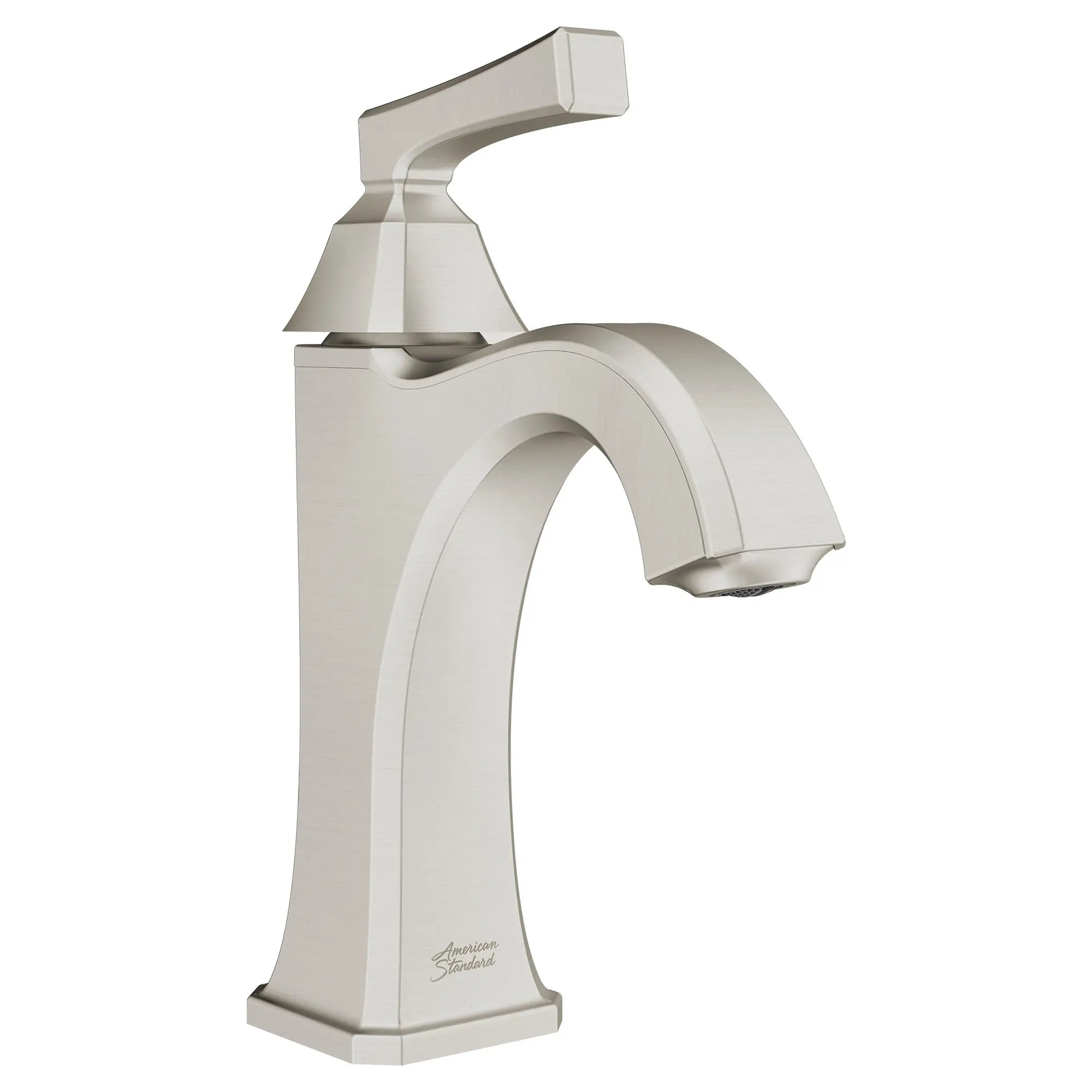 Crawford Single Hole Single-Handle Bathroom Faucet 1.2 gpm/4.5 L/min With Lever Handle // BRUSHED NICKEL // 174246_7612107.295_0_CDNwebp.webp