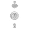[T106502.002] Patience 2.5 GPM Tub and Shower Trim Kit with Lever Handle - Polished Chrome