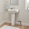 [0467402.020] Reliant® 22 in. Pedestal Sink, 4 in. Centerset Holes - White