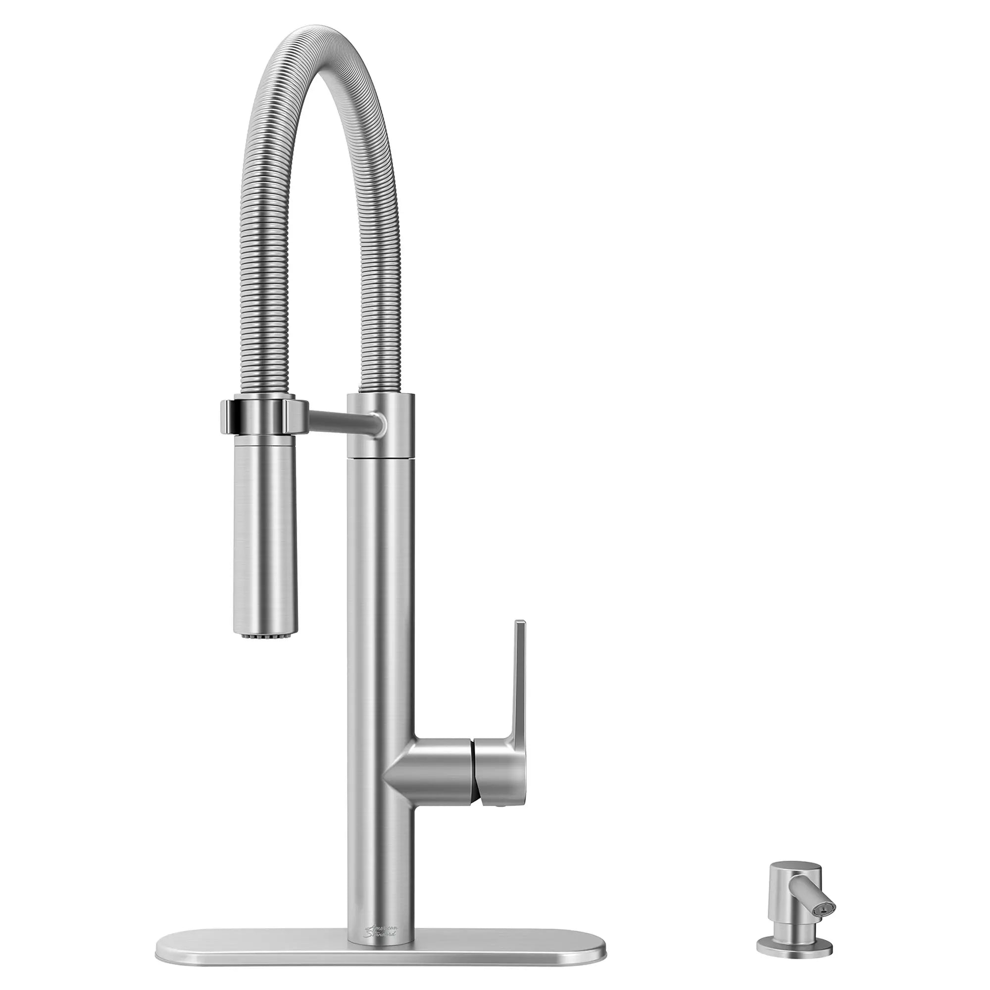Grayson Semi-Professional Single-Handle Kitchen Faucet // STAINLESS STEEL // 174408_7612350.075_1_0_CDNwebp.webp