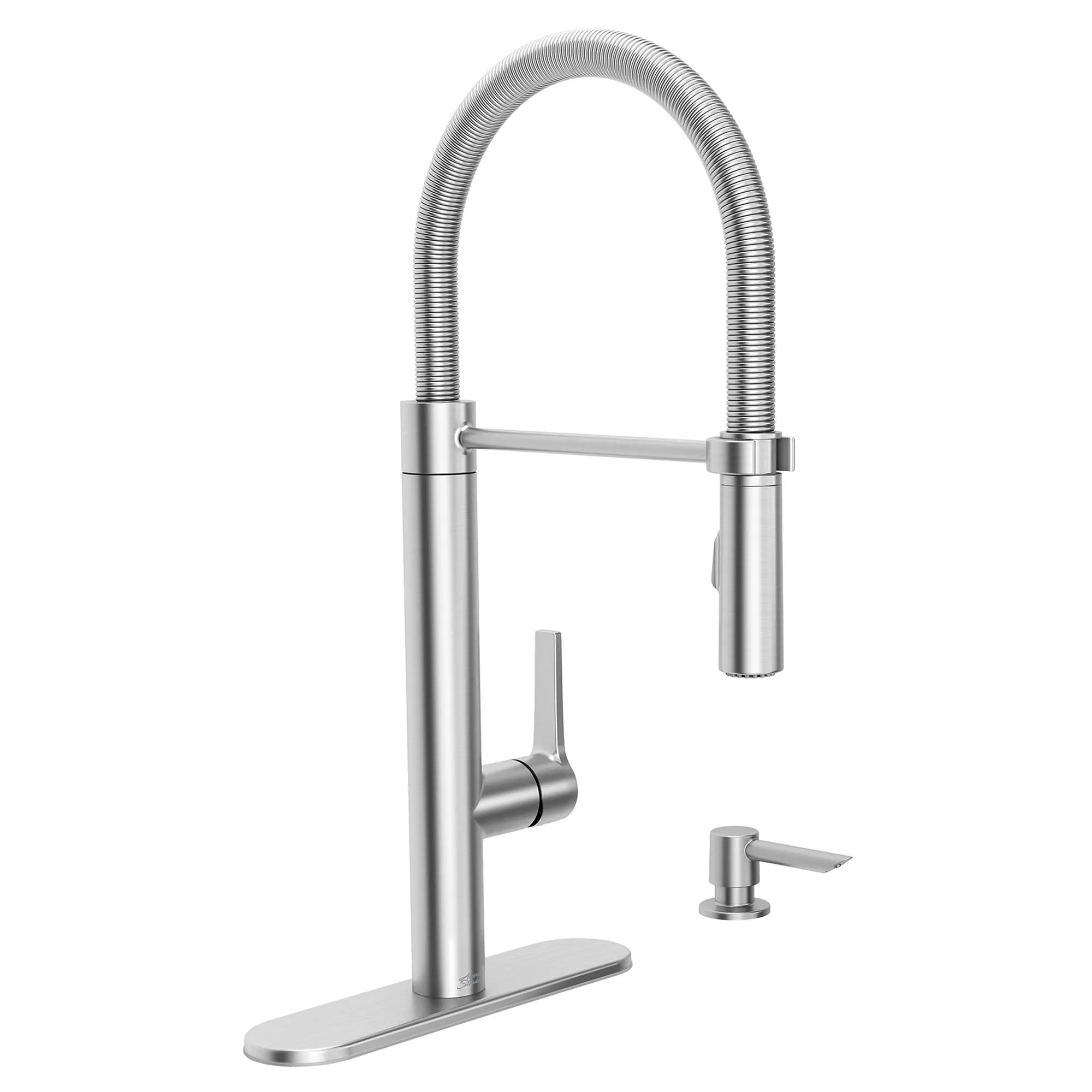 Grayson Semi-Professional Single-Handle Kitchen Faucet // STAINLESS STEEL // 174410_7612350.075_0_CDNwebp.webp