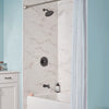 [TU617502.278] Glenmere 2.5 gpm/6.8 L/min Tub and Shower Trim Kit With Showerhead, Double Ceramic Pressure Balance Cartridge - Legacy Bronze
