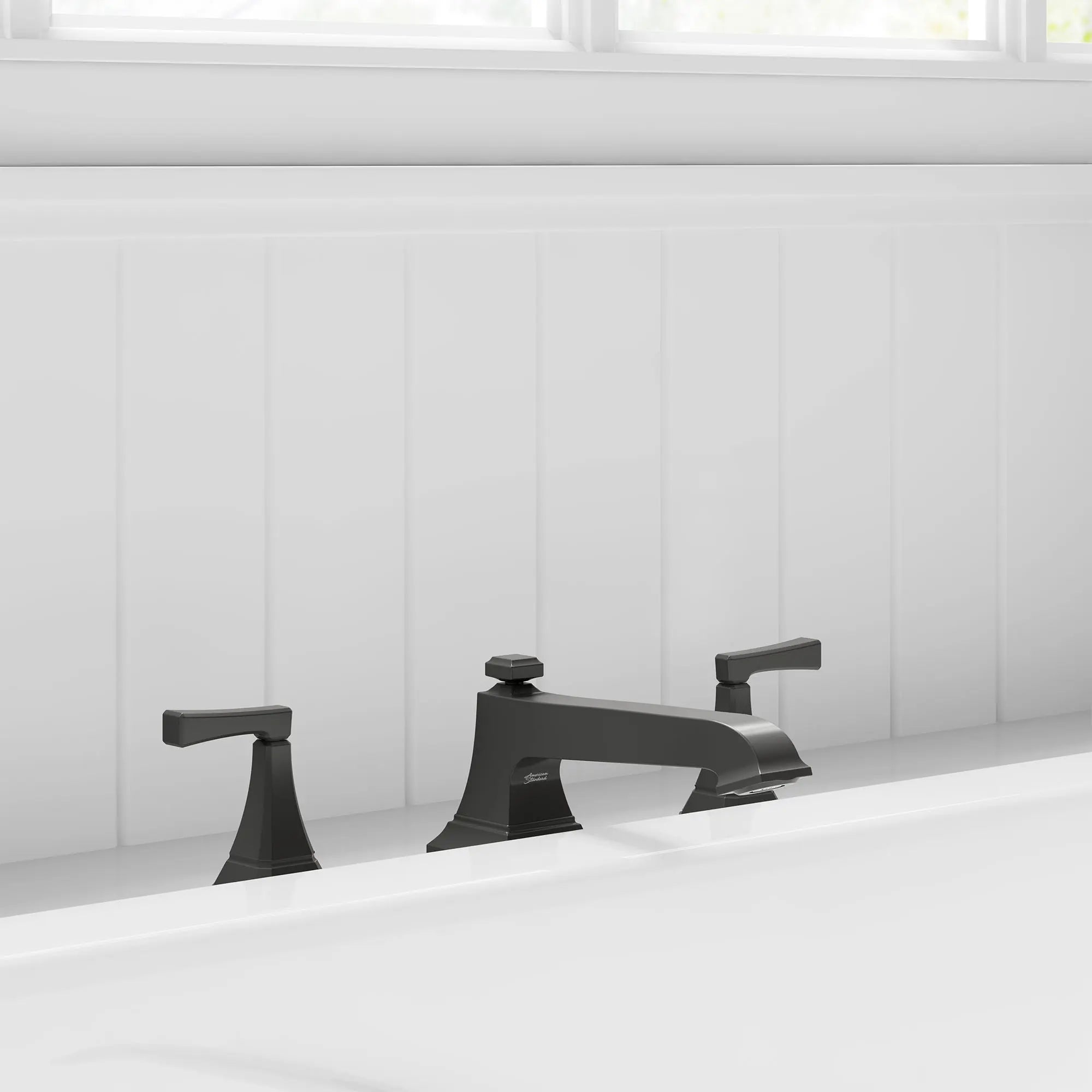 Crawford Bathtub Faucet With Lever Handles for Flash® Rough-In Valve // MATTE BLACK // 174478_B-T612900243_0_CDNwebp.webp