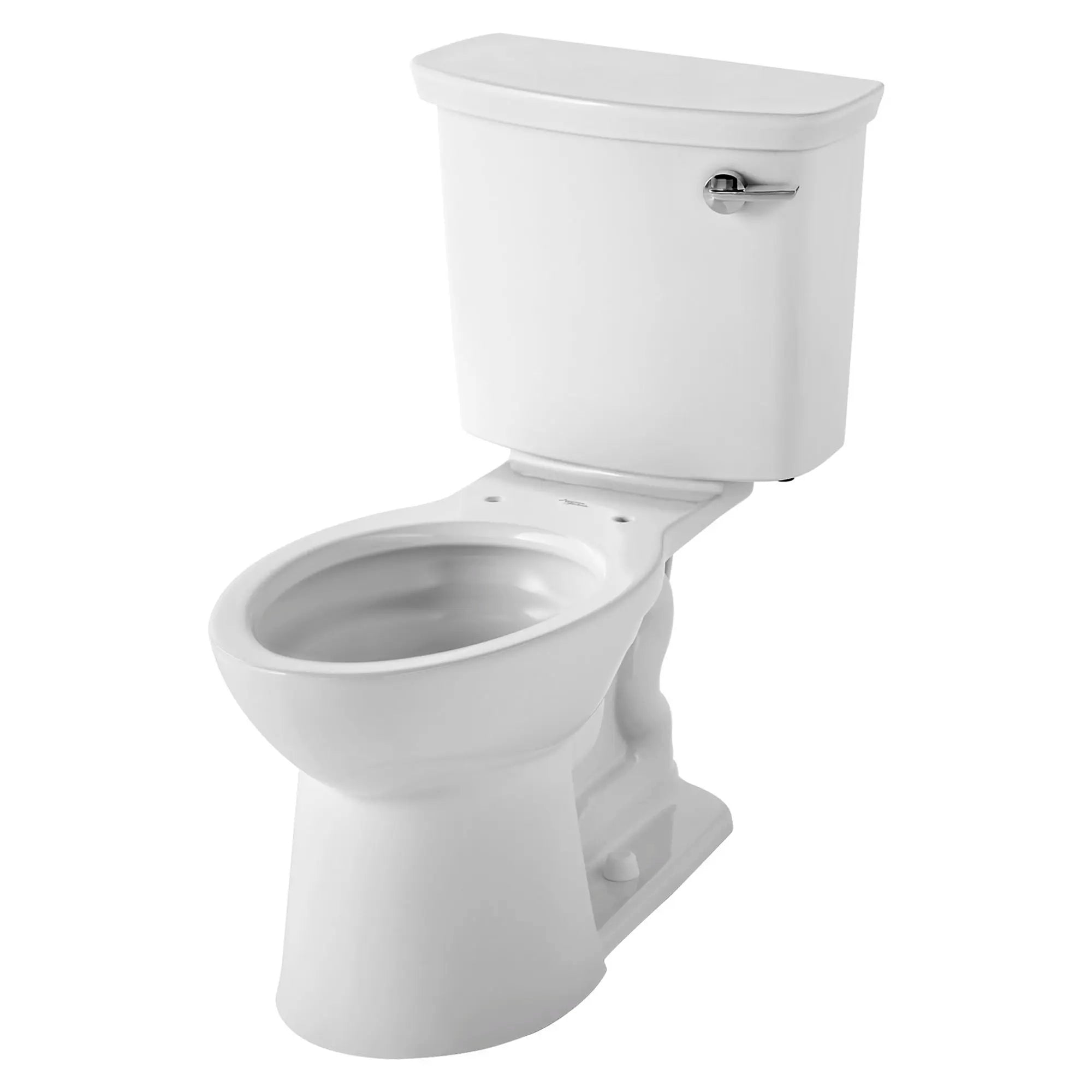 VorMax® Two-Piece 1.0 gpf/3.8 Lpf Chair Height Right-Hand Trip Lever Elongated Toilet Less Seat // WHITE // 174517_238AA115020_5_0_CDNwebp.webp