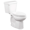[751AA001.020] Colony 1.6 GPF/6.0 LPF Left Trip Lever Chair Height Elongated-Front Toilet with Seat - White