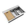[18SB9332211WS.075] Chive® 33 x 22-Inch Stainless Steel Workstation Kitchen Sink - Stainless Steel