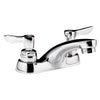[5502145.002] Monterrey® 4-Inch Centerset Cast Faucet With Lever Handles 0.5 gpm/1.9 Lpm With Grid Drain - Polished Chrome
