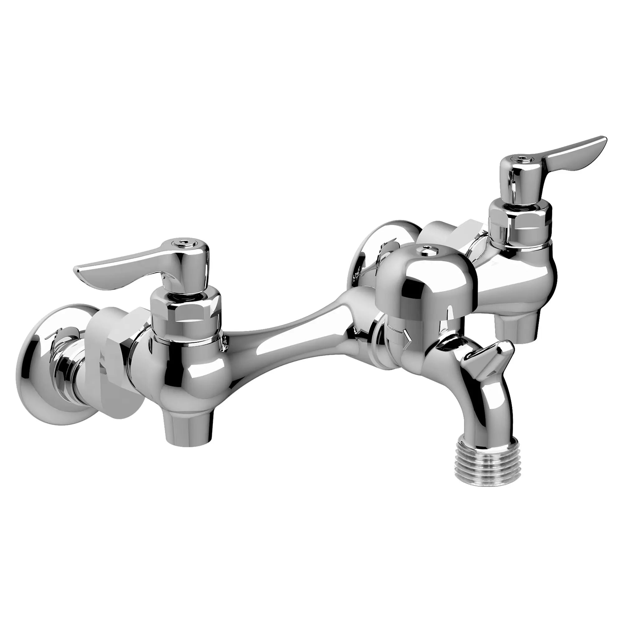 Wall-Mount Service Sink Faucet With 3-Inch Vacuum Breaker Spout and Offset Shanks // ROUGH CHROME // 174701_8351076002_0_CDNwebp.webp