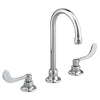 [6540175.002] Monterrey® 8-Inch Widespread Gooseneck Faucet With Wrist Blade Handles 0.5 gpm/1.9 Lpm - Polished Chrome