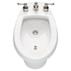[5023100.020] Cadet® Three-Hole Deck Mount Fitting Bidet Bowl - White