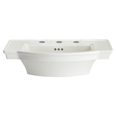 [0900008.020] Estate® 8-Inch Widespread Pedestal Sink Top - White