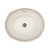 [0484000.222] Estate® Oval Under Counter Sink - White