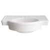 [0282004.020] Retrospect® 4-Inch Centerset Pedestal Sink Top - White