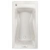 [2425V618C.020] Evolution® 60 x 32-Inch Deep Soak® Integral Apron Bathtub Left-Hand Outlet With EverClean® Combination Spa System - Linen