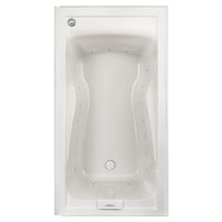 [2425V618C.020] Evolution® 60 x 32-Inch Deep Soak® Integral Apron Bathtub Left-Hand Outlet With EverClean® Combination Spa System - Linen