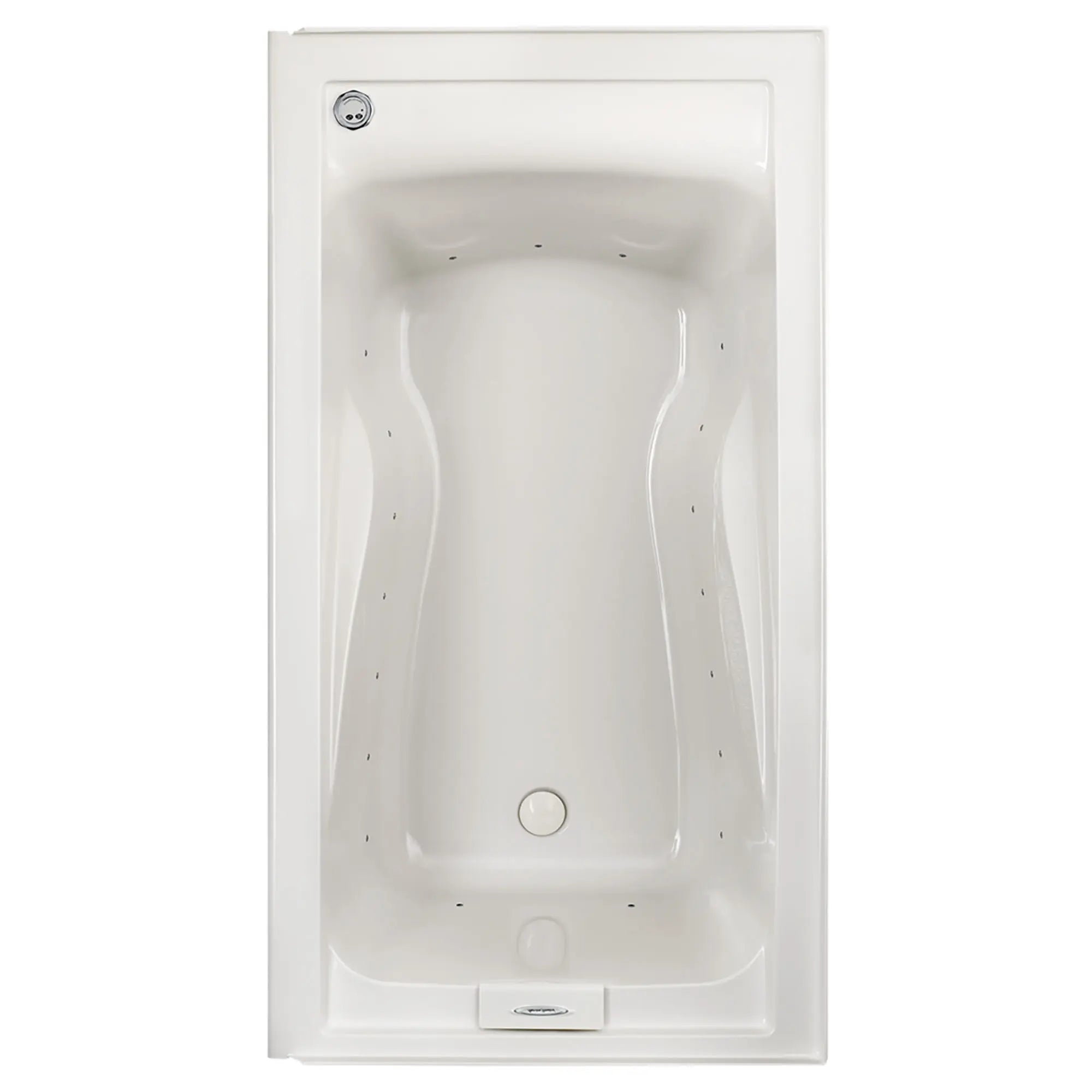 Evolution® 60 x 32-Inch Deep Soak® Integral Apron Bathtub Left-Hand Outlet With EverClean® Combination Spa System // WHITE // 174839_2425V518C.020_0_CDNwebp.webp