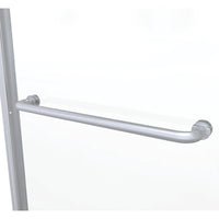 [AM00350422.006] Euro 60 x 57-Inch Height Semi-Frameless Sliding Tub Door with Rain Glass - Brushed Nickel