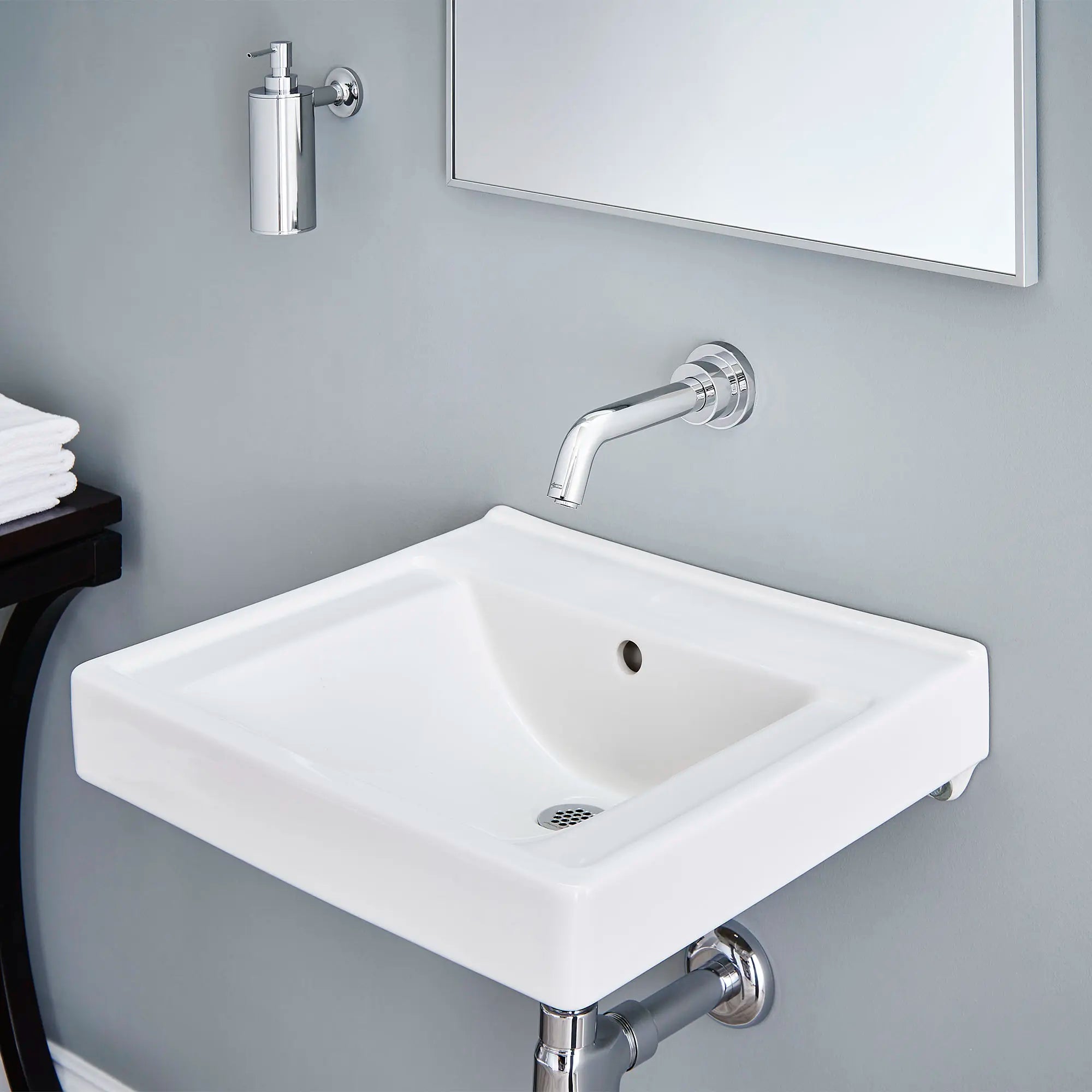 Serin® Touchless Wall-Mount Trim, Base Model, 0.35 gpm/1.3 Lpm // POLISHED CHROME // 174874_B_T064353.002_1_0_CDNwebp_b6f3493a-de30-4d2f-b6a0-d4fe00591793.webp