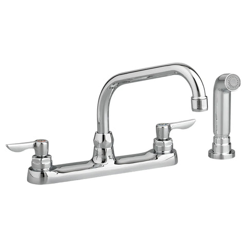 Monterrey® Top Mount Kitchen Faucet With Tubular Spout and Lever Handles 1.5 gpm/5.7 L/min Less Spray