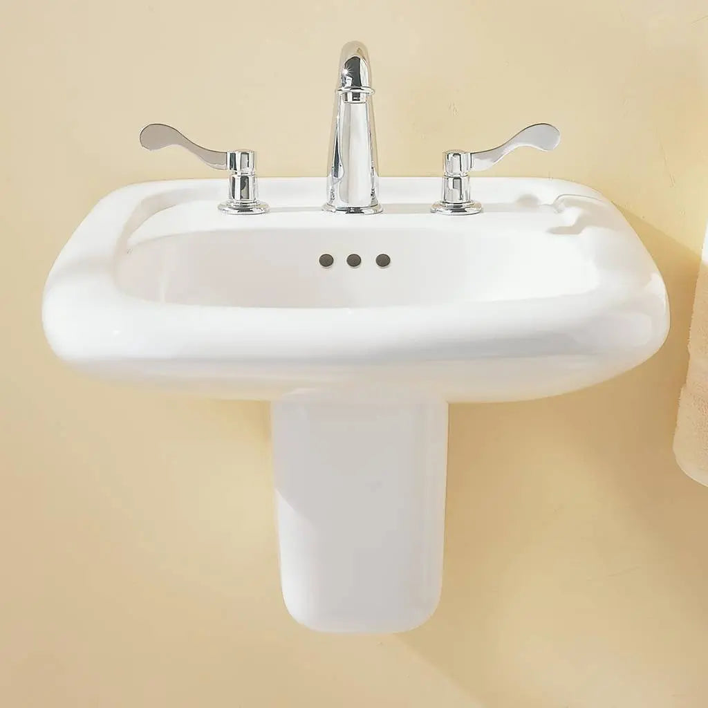 Murro® Wall-Hung EverClean® Sink With 4-Inch Centerset // WHITE // 174993_0954004EC.020_1_0_CDNwebp.webp