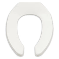 [5001G055.020] Commercial Open Front Toilet Seat for Baby Devoro Toilet Bowls - White
